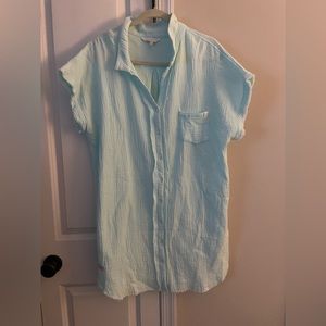 Simply Southern M/L Button Down Dress/Coverup